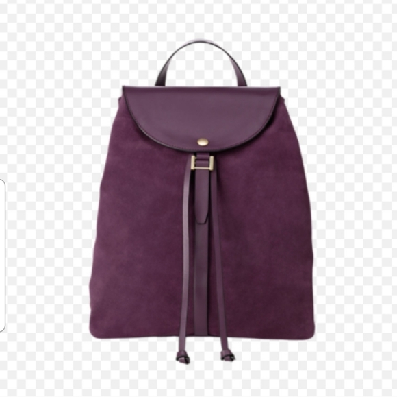 Kate Spade Saturday Backpack in Plum. main image 4